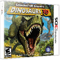 Combat of Giants: Dinosaurs 3-D JP Nintendo 3DS JP box art